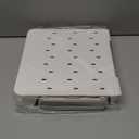 SpaceAid Baby Bottle Drying Rack with 20 Hooks, Space Saving Kitchen Bottles Rack Dryer, Vertical Baby Bottle Holder Organizer for Countertop Storage Accessories (White and Taupe)