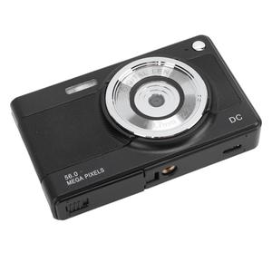 56MP 1080P Digital Camera, 8X Digital Zoom Auto Focus Point and Shoot Video Camera with 2.8 Inch Display, Compact Travel Vintage Camera Gifts for Teens Students Adults (Black