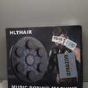 Hlthair Music Boxing Machine with Gloves for Adults and Kids | Upgraded Large Size, 12 Modes 12 Speeds, Wall Mounted Music Punching Machine, Bluetooth Sync, Dynamic LED, Audio FeedbackMusic Boxing Machine with Gloves for Adults and Kids