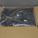 ROTHWELL 12 Slot Leather Watch Box with Valet Drawer - Luxury Watch and Jewelry Case Display Organizer, Microsuede liner, Mens Locking Storage Holder Large Glass Top (Black/Grey)