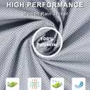 Little Donkey Andy Rain Jacket Women, Lightweight Waterproof Windbreaker with Hooded for Outdoor (Blue, S)