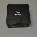 KNODOS 54mm Espresso Distribution Tool Walnut Coffee Distributor Adjustable Depth Stainless Steel Espresso Leveler Compatible with Breville Espresso Machines