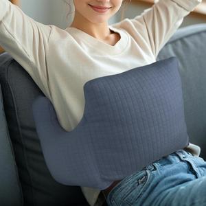 Hysterectomy Recovery Pillow, Post-Surgery Cushion for Abdomen C-Section Tummy Tuck Lumpectomy Myomectomy Patients Must Haves Abdominal Pillow with Pocket (Navy Blue)