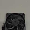 CORSAIR RS120 MAX 120mm PWM Thick Fan  High Static Pressure  Liquid Crystal Polymer Construction  Single Fan  Black