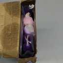 Mega Candles 5 pcs Unscented Christmas Advent Candles Set, Hand Poured Premium Wax Straight Taper Candle 10 Inch x 7/8 Inch, Holidays, Festivities, Devotional, Church, Wreath, Party, Gifts