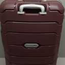 Samsonite Freeform Hardside Expandable with Double Spinner Wheels, Merlot, Checked-Medium 24-Inch