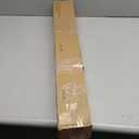 2 Pack Curtain Rods, 1 Inch Telescoping Drapery Rod 28 to 48 inch (2.3 to 4ft), USFOOK Curtain Rods for Windows 16 to 44 Inches, Silver Translucent Finials