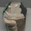 Dog Car Seat for Small Dog Center Console Seat Pet Booster Seat for Car Puppy Car Seat for Small Dogs(Champagne+Khaki)