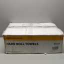 AmazonCommercial 1-Ply White Hardwound Paper Towels (416970)|Bulk for Business |High Capacity Roll |Compatible with Universal Dispensers|FSC Certified |800 feet per Roll (6 Rolls)