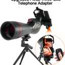 SVBONY SV406 80mm HD Spotting Scopes with Tripod,SV214 PRO Phone Adapter