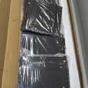 Sweetcrispy Dresser, Tall Dresser for Bedroom, Drawer Dresser Organizer Storage Drawers with 10 Drawers, Chest of Drawers with Fabric Bin, Steel Frame, Wood Top for Bedroom, Closet, Entryway (31.5"D x 11.8"W x 45.7"H (10 Drawers), Black)