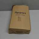 FBSPORT Ping Pong Paddle Set, Portable Table Tennis Set with Retractable Net,Rackets,Balls and Carry Bag for Indoor/Outdoor Games (black)