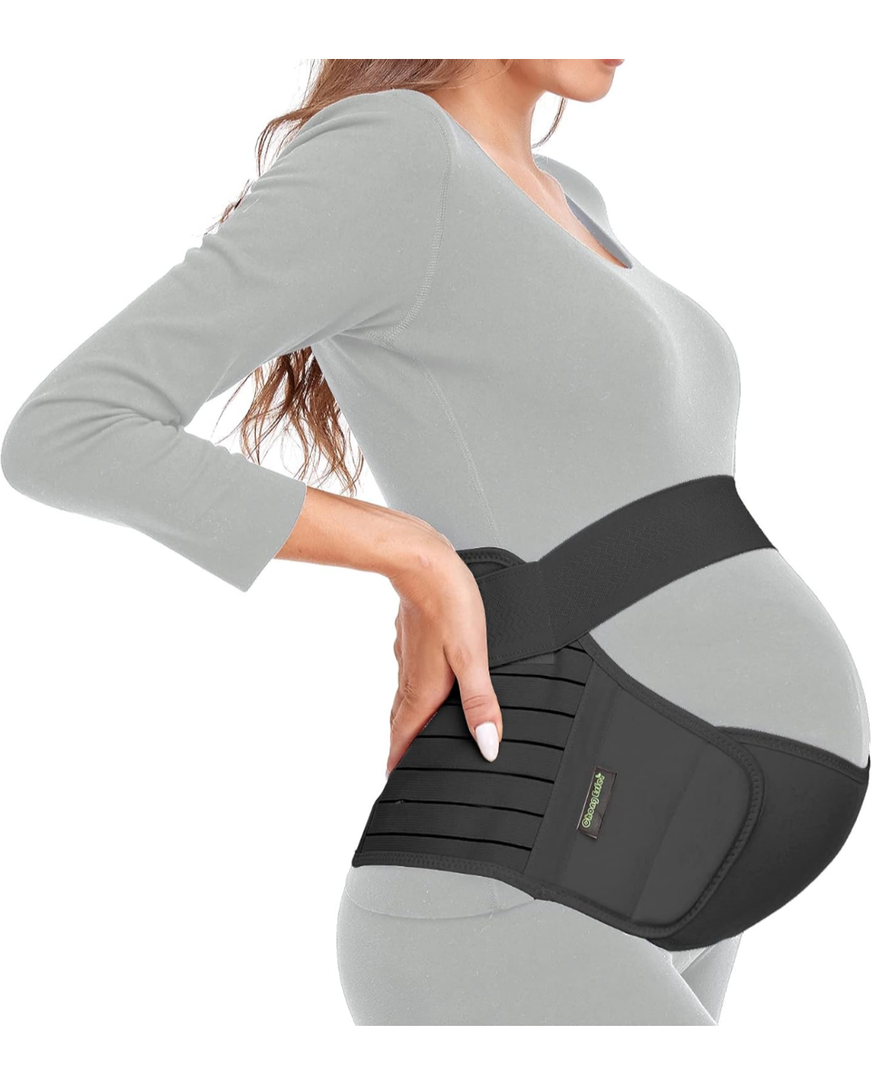 ChongErfei Maternity Belt, Pregnancy 3 in 1 Support Belt for Back, XL