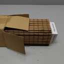 UNISHADES Cordless Bamboo Roman Shades for Windows, Blinds Size (29.5" W 64" H) Colour (Highfield Teak)