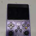 R36S Retro Handheld Game Console, 64GB Built-in Games, Save & Load Function, 3.5" IPS Screen, Portable Emulator Gaming Console for Travel, Adults & Nostalgic Players (Purple R36s 3.5")