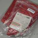 Mr. Pen- Red Sequin Christmas Tree Skirt and Tree Collar, 24 Inch Sparkly Base Cover, 24.8 Inch Foldable Sparkling Sequin Trees Skirt Collar, Red Sequin Tree Skirt, Christmas Skirts for Xmas Trees