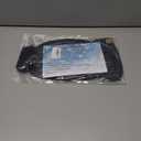 REDESS Women Winter Pompom Beanie Hat Fleece Lined Warm Hats, Thick Slouchy Snow Knit Crossed Cap for Ladies (Black)