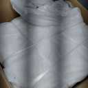 MAXYOYO Bean Bag Chair for Adults, Large 4 ft Bean Bag Chair with Foam Filling, Ultra Soft Fur Lazy Sofa for Living Room Bedroom, Machine Washable Cover (Black)