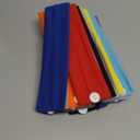 16 Pieces Headbands with Buttons for Mask Non Slip Wide Nursing Headbands for Women Elastic Ear Protection Holder for Nurse Gift Spa Yoga Sports(Button Style)