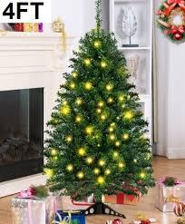 TABLETOP ARTIFICIAL CHRISTMAS TREE WITH LED LIGHT - 4FT - GREEN