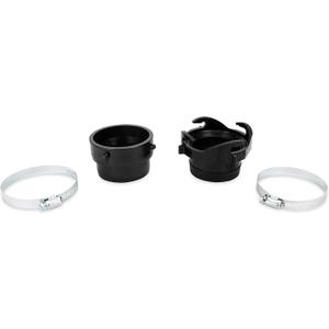 Camco Camper & RV Sewer Hose Twist Connect Kit - Quickly Connect 2 RV Sewer Hoses - Features Simple Non-Restrictive Design & Fits 3 Camper Sewer Hoses - Includes Lug Connector Fitting & More (39543)