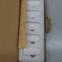 Set of 5 Cute Ghost Mini Bud Vases for Halloween Decor - Handmade Miniature Ceramic Vases for Small Flowers, Single Stem Flowers - Unique Home Decor, Wedding Party Favor, Birthday Gift