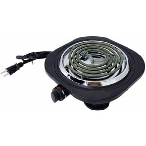1000 Watts Single Electric Burner Single Electric Stove Burner Adjustable Temperature