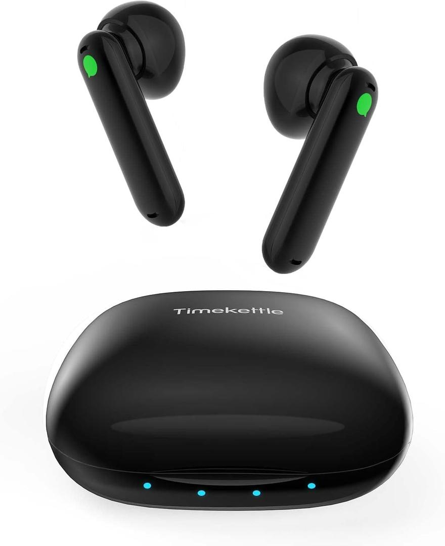 Timekettle WT2 Edge W3 Translator Device,Bidirection Simultaneous Translation, Translator Earbuds with 40 Languages, Real time Translator,Fast Reaction with Revolutionary Al Tech, Online Version (Black)