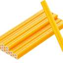 KR. LIF Carpenter Pencils with CM Scale Framing Construction Pencil for Contractor & Woodworking 14-Pack (Yellow)