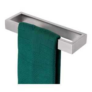 KOKOSIRI Towel Ring Brushed Nickel Hand Towel Hanger Holder 9-Inch Kitchen Rack Stainless Steel for Bathroom Hardware Wall Mount, 1 Pack B4008BR-L9