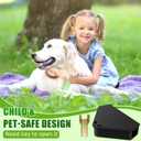 12 Pack Mice Bait Stations with Keys, Mouse Stations, WeatherResistant Mouse Station Box for Indoor Outdoor Keep Rat Mice Away Pets Safe, Dual Entry Tunnel, Black