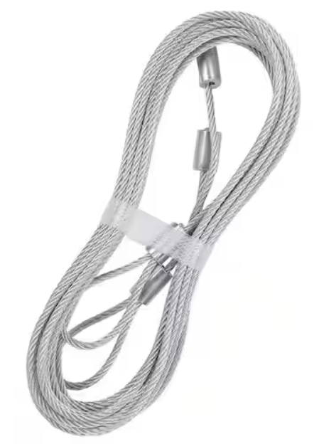 2pk 8ft Safety Cables Extension Spring Systems - EVERBILT 527 047