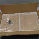 Across-Star Expandable Cabinet Shelf Organizer Rack, Stackable Kitchen Counter Storage Shelves Stand, Adjustable Height Pantry Shelf Spice Rack (White, 1 Pack) (8.7''D*15.7-25.6''W*9.8''H)