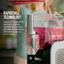 Ninja SLUSHi Frozen Drink & Slushie Machine with RapidChill Technology | 88 oz. Easy Fill Vessel | 5 Preset Programs | Make Margaritas, Frapps, & More | With Dishwasher Safe Parts | Black | FS301