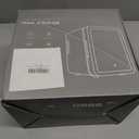 CUTIEWORLD Skincare Fridge with Dimmable LED Light Mirror, 4L Mini Fridge For Desktop, Travel or Cool & Heat, Makeup Fridge for Cosmetics, Skin Care and Food, Pink