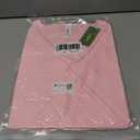 Sosolism V Neck Breastfeeding Shirts Short Sleeve Breathable Nursing Tops Summer Pumping Tshirt for Women (Pink, L)