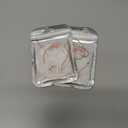 2 x Christmas Tree Decorations, Acrylic Animal Christmas Ornaments, Home Decoration, Party Decoration, Small Animals on The Moon (White Wolf)