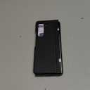 for Samsung Galaxy Z Fold 5 Case with Stand, Front Privacy Screen Protector, Hinge Protection, Slim Rugged Hard Shockproof Cover, Full Body Protective Phone Case for Samsung ZFold 5 2023, Black