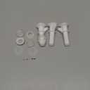 3 Pcs Push-Button Cooler Spigot Replacement, Compatible with Rubbermaid Gott Cooler Valve, Durable Beverage Jugs Faucet with Seal Ring