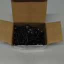 (150 pcs) Wensilon #101-1/2" Black Phillips Truss Head Wood Screws Quick Metal Self Tapping
