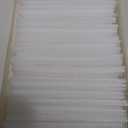 MECCANIXITY 5000Pcs Standard Tagging Gun Fasteners,0.4 Inch White Garment Tags Label Gun Plastic Refills, Fabric Tag Attachments Gun Barbs for Clothing, Retail, All Price Tags