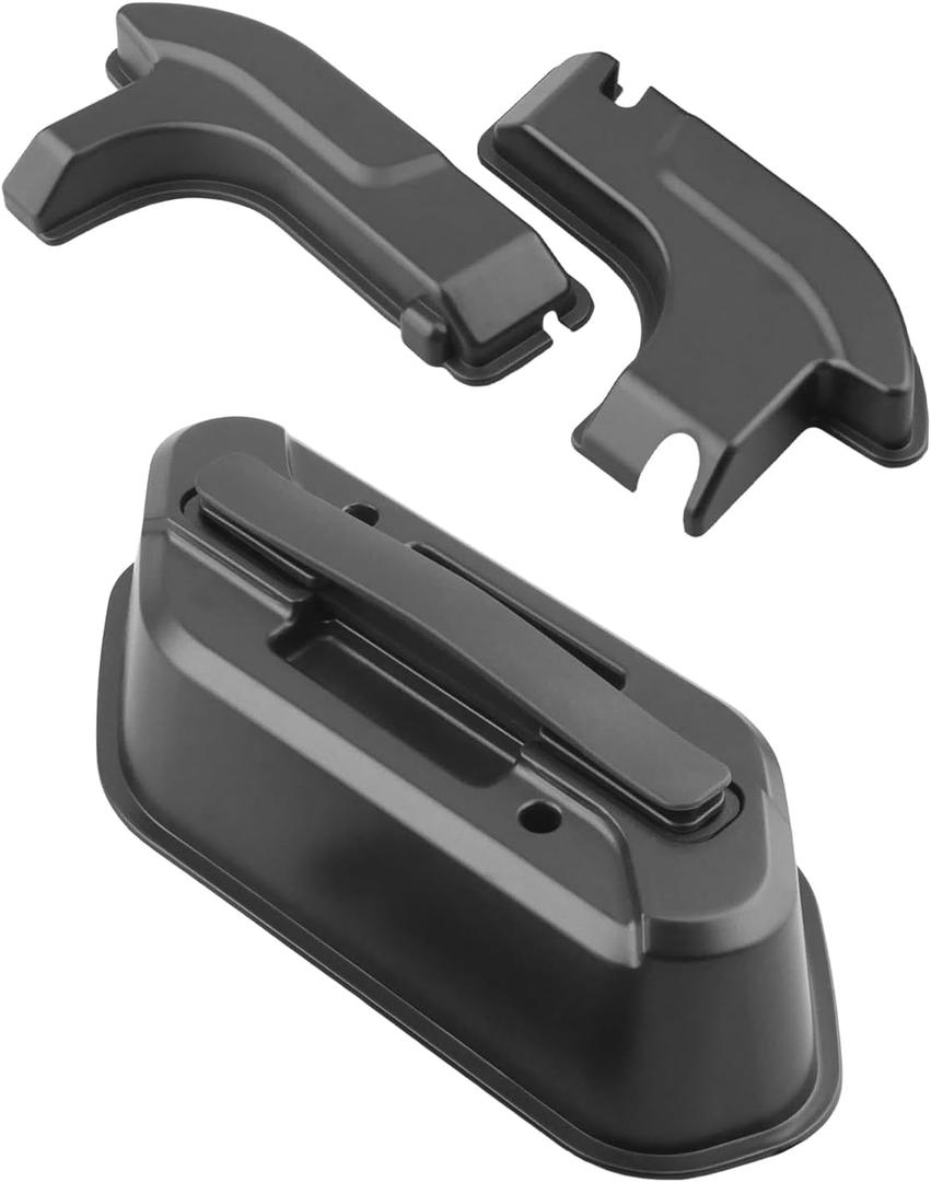 Rear Defogger Cable Cover & Window Grip Handle Kit Fit for Jeep Wrangler JL & Wrangler 4xe 2018-2024 Rear Window Accessories