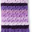 Bernat Blanket Yarn, Eggplant Ombre