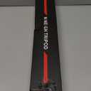 Phone Tripod, 85" Tripod for Cell Phone iPhone with Gooseneck, Aluminum Tripods Stand for Video Recording Photo Vlog, Travel Cellphone Tripod with Remote Compatible with iPhone Android (Black)