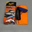 Meguiar's Quik Scratch Eraser Kit, Car Scratch Remover for Repairing Surface Blemishes, Car Care Kit with ScratchX, Drill-Mounted Pad, and Microfiber Towel, 4 Count