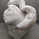 Beckham Hotel Collection Full Size Hybrid Mattress Protector & Pad - Extra Padded, Thick, Plush, & Fitted Mattress Topper for Bed - Quilted Pillow Top Mattress Cover