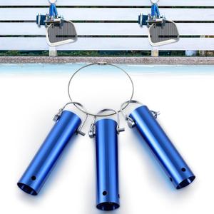 Saillong Pool Tool Holder and Organizer, 1-1/4" Pool Cleaning Accessory Organizer for Brushes, Leaf Rakes, Skimmers, Vacuum Head, Blue Equipment Storage Rack with 3 Holder, 3 Hook and 1 Key Chain Loop Saillong Pool Tool Holder and Organizer, 1-1/4" Pool Cleaning Accessory Organizer for Brushes, Leaf Rakes, Skimmers, Vacuum Head, Blue Equipment Storage Rack with 3 Holder, 3 Hook and 1 Key Chain Loop