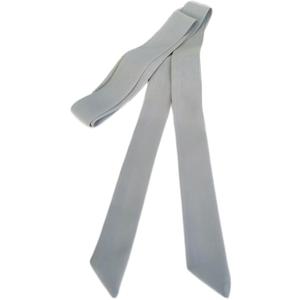 Women Flowing Chiffon Sash Belt for Dress Knotted Waist Tie Waistband for Jeans Shirt (Large, Grey)