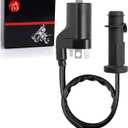 Ignition Coil Pack & Spark Plug Cap Compatible with Arctic Cat 550 700 1000 2009-2016 Prowler XT 550 2011-2014 Prowler XTX 700 2008-2012 Prowler XTZ 1000 2009-2014 0824-043 0824-049