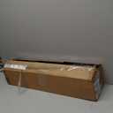 DEXI Front Door Mat Outside Entrance, Heavy Duty Non Slip Low Profile Doormat for Entryway, Trap Dirt and Moisture Welcome Mats, Easy Clean, Patio, Garage, 3x2, Black